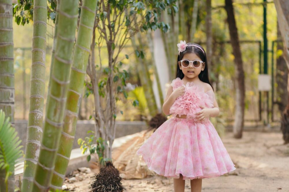Stylist Ruffle Flower Skirt & Top - Image 2