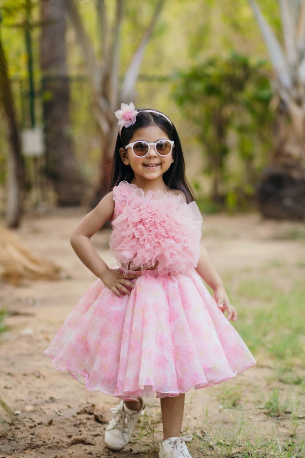 Stylist Ruffle Flower Skirt & Top - Image 5
