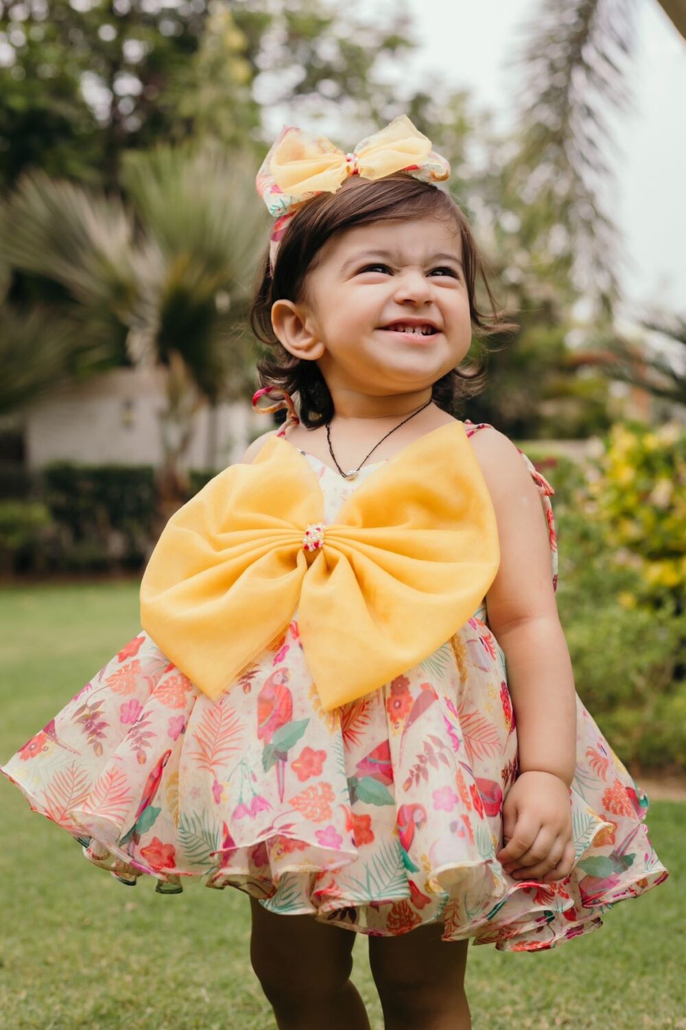 Cute Front Bow Dress - Image 2