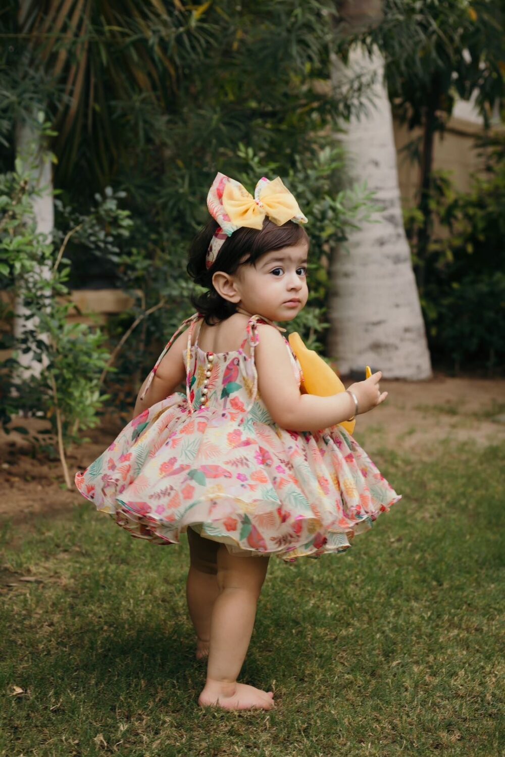 Cute Front Bow Dress - Image 5