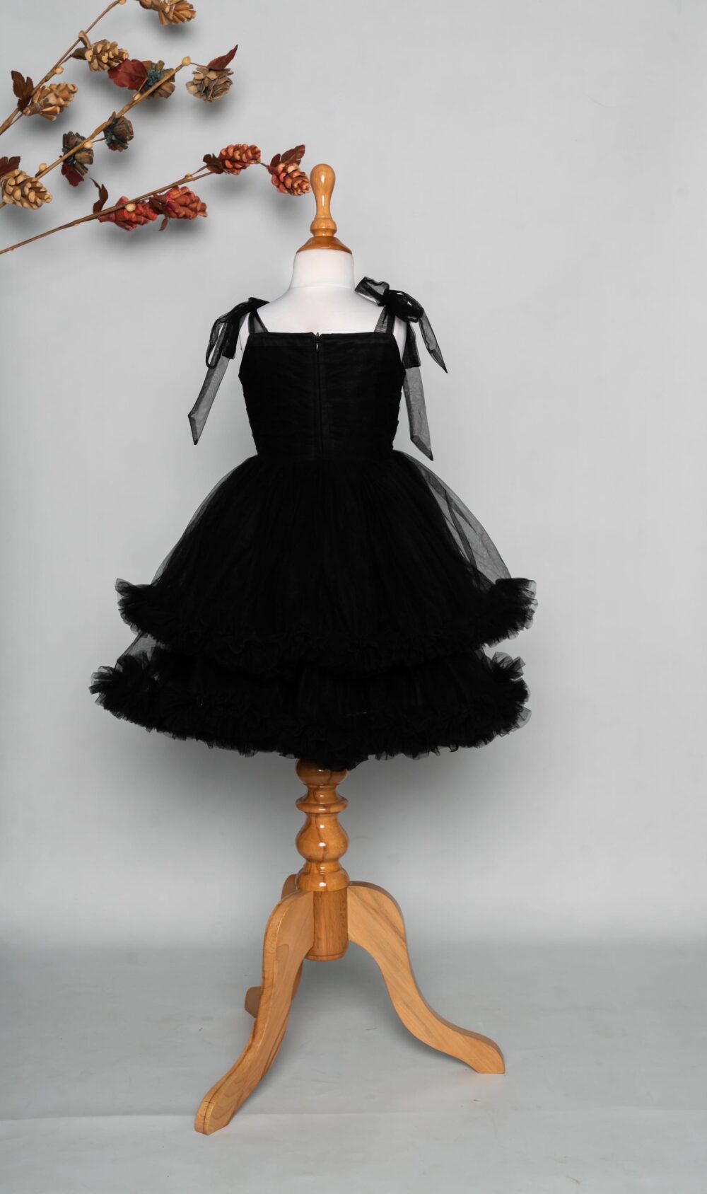 Black Butterfly Dress - Image 4