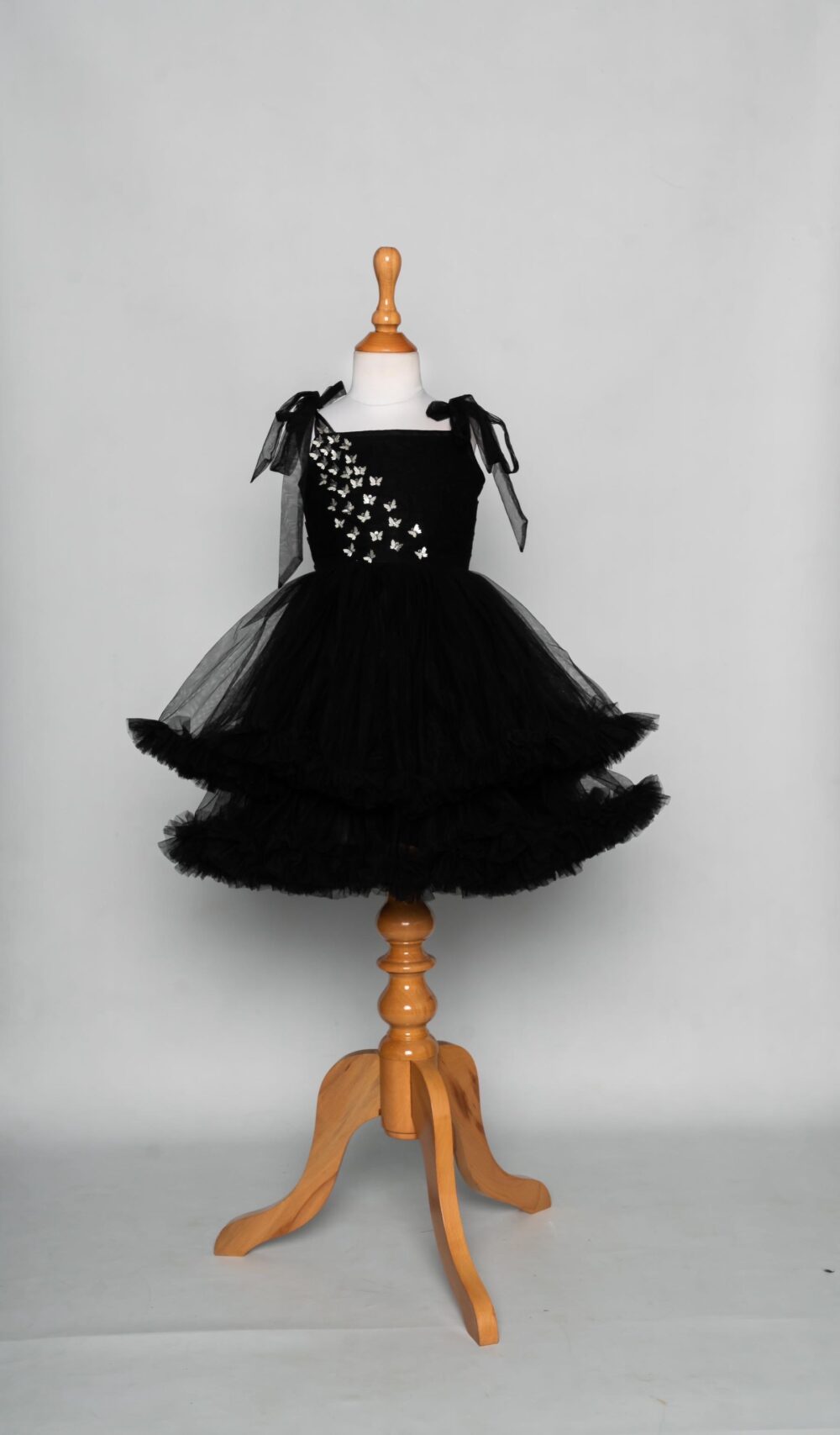 Black Butterfly Dress - Image 5