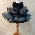 Black Ruffled Dress