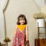 Onion pink Floral Dress with Pant