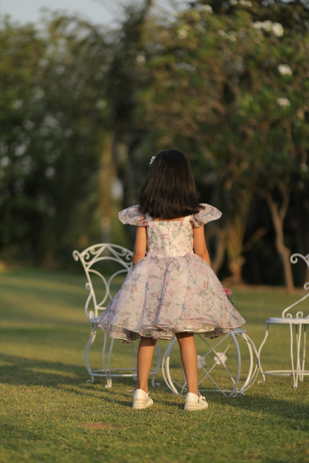 Rabbit with floral grey dress - Image 9
