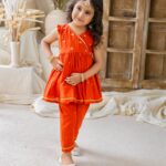 Orange Blossom Top And Pent 2 pcs Set